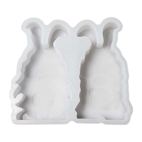 Bunnies Statue Silikonkerzenformen Für Kerzenseife Home Dekoration Tierform Silikonkerzenformen Für Epoxidharz von JUNNASALIKER