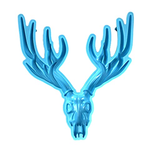 Geweih Epoxidharz Schimmel Wanddekoration Silikonschmuck Schimmel Große Tierform Gips Schimmelhandwerk Weihnachtsgeschenk von JUNNASALIKER