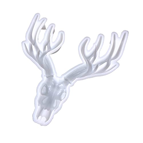 Geweih Epoxidharz Schimmel Wanddekoration Silikonschmuck Schimmel Große Tierform Gips Schimmelhandwerk Weihnachtsgeschenk von JUNNASALIKER