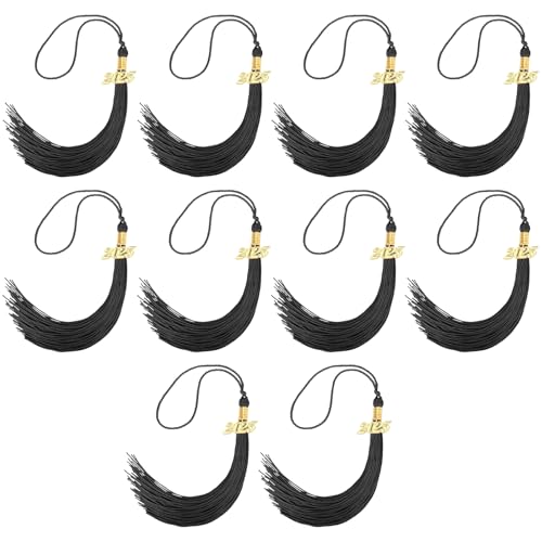 JUNNASALIKER 10pcs 2025 Abschluss Tassels Abschlusshut Dekoration Quasten Für Die Klasse Von 2025 Abschluss Und Fotografie JUNNASALIKER 10pcs 2025 Abschluss Tassels Abschlusshut Dekoration Quasten Für Die Klasse Von 2025 Abschluss Und Fotografie von JUNNASALIKER