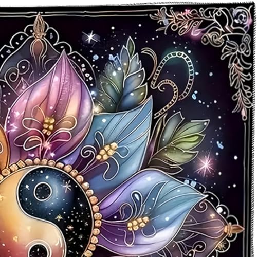 JUNNASALIKER Blumenscheibe Tarots Tischdecke Gotteskarten Tisch Tuchkupply Astrologie Hexerei Deck Stoffdekoration JUNNASALIKER Blumenscheibe Tarots Tischdecke Gotteskarten Tisch Tuchkupply Astrologie Hexerei Deck Stoffdekoration von JUNNASALIKER