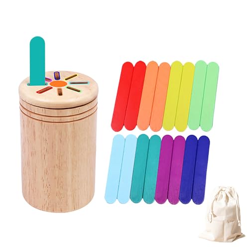 JUNNASALIKER Frühe Pädagogische Farbform Passende Spielzeugfarbe Kognitiver Sortierbox Lernpuzzle Spielzeug Für Kindergarten Kinder JUNNASALIKER Frühe Pädagogische Farbform Passende Spielzeugfarbe Kognitiver Sortierbox Lernpuzzle Spielzeug Für Kindergarten Kinder von JUNNASALIKER