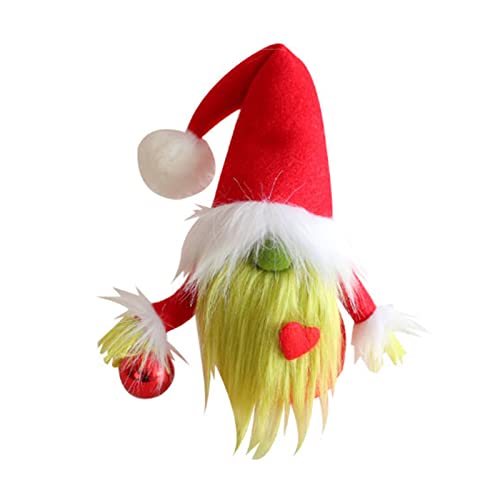 JUNNASALIKER Gesichtslosen Puppen Plüsch Dekoratives Doll Weihnachtsherz Weihnachtsmann Santa Plush Dolle Home Holiday Party Geschenkversorgung von JUNNASALIKER