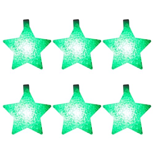 JUNNASALIKER Packung Mit 6 Leuchtenden Armbändern Lustige Lichtgerichte Helle LED Leuchtende Armbänder Mit Stern Für Kinder Und Erwachsene Party Spaß JUNNASALIKER Packung Mit 6 Leuchtenden Armbändern Lustige Lichtgerichte Helle LED Leuchtende Armbänder Mit Stern Für Kinder Und Erwachsene Party Spaß von JUNNASALIKER