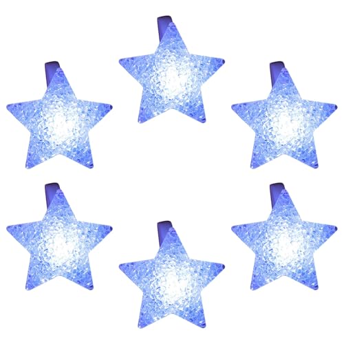 JUNNASALIKER Packung Mit 6 Leuchtenden Armbändern Lustige Lichtgerichte Helle LED Leuchtende Armbänder Mit Stern Für Kinder Und Erwachsene Party Spaß JUNNASALIKER Packung Mit 6 Leuchtenden Armbändern Lustige Lichtgerichte Helle LED Leuchtende Armbänder Mit Stern Für Kinder Und Erwachsene Party Spaß von JUNNASALIKER