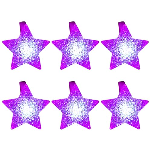 JUNNASALIKER Packung Mit 6 Leuchtenden Armbändern Lustige Lichtgerichte Helle LED Leuchtende Armbänder Mit Stern Für Kinder Und Erwachsene Party Spaß JUNNASALIKER Packung Mit 6 Leuchtenden Armbändern Lustige Lichtgerichte Helle LED Leuchtende Armbänder Mit Stern Für Kinder Und Erwachsene Party Spaß von JUNNASALIKER