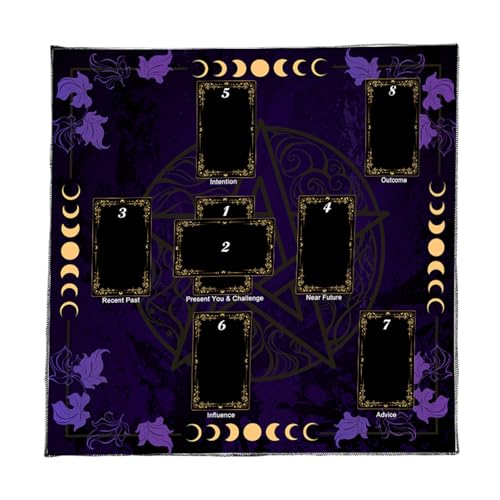 JUNNASALIKER Stoffkartentisch Karten Tuch Wandtee Leseberichtung Tarotkarte Tischdecke Altäre Stoff Einfach Zu Bedienen JUNNASALIKER Stoffkartentisch Karten Tuch Wandtee Leseberichtung Tarotkarte Tischdecke Altäre Stoff Einfach Zu Bedienen von JUNNASALIKER