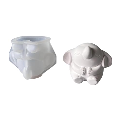 Praktisches Robustes Silikonform Accessoire Für Handwerk Der Lieferungen Schöner 3D Elefantenfiguren In Harz Und Gips Praktisches Robustes Silikonform Accessoire Für Handwerk Der Lieferungen Schöner 3D Elefantenfiguren In Harz Und Gips von JUNNASALIKER