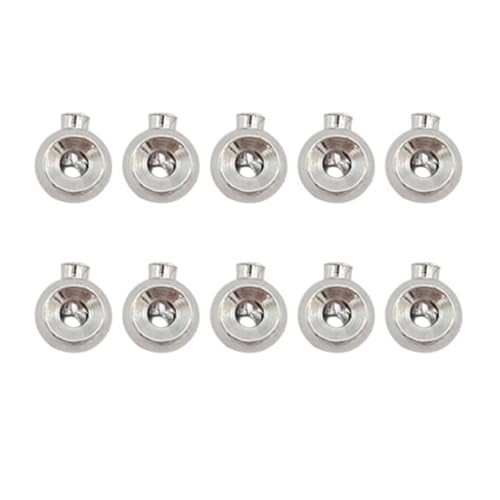 Set Von 10 Multifirtionalen Schmuckperlen Schmuck Perlen Set Schmuckverarbeitung Perlen Spacer Perlen Legierungstextur Für Täglich von JUNNASALIKER