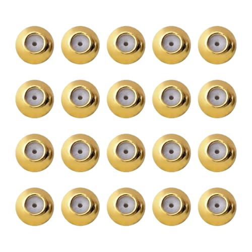 Set Von 20 Ohrringrücken Ersatz Ohrring Stecker Ohrschmuck Teile Ohrschmuck Rücken Geeignet Für Ohrringe Liebhaber Anwesend von JUNNASALIKER
