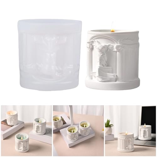 Silikonform Für Kerzenherstellung Und Harzkunst Sieges Göttinnen Aufbewahrungsbecher Handwerk Nordic Designs Home Dekoration von JUNNASALIKER