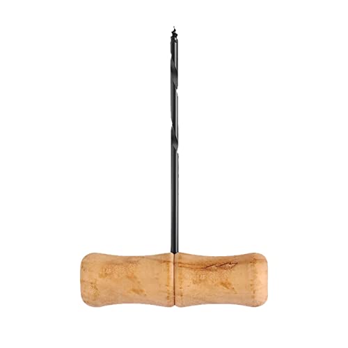 T Förmige Loch Öffnung Werkzeug Spirales Holzgriff Lochbohrer Bit Holzbearbeitungs Gravur Werkzeug Handbuch Loch von JUNNASALIKER