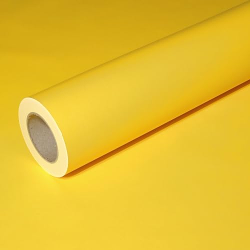 50m x 0,40m JUNOPAX® Geschenkpapier sonnen-gelb von JUNOPAX
