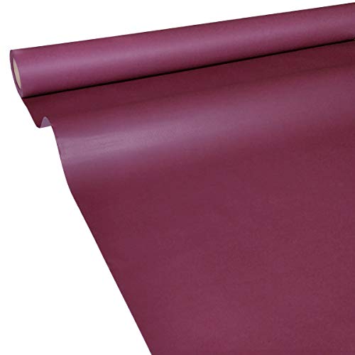 JUNOPAX 50m x 1,00m Papiertischdecke weinrot von JUNOPAX