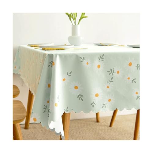 JUSKAQZYI abwaschbare tischdecke Frühlings Sommertischtuch 140 * 220 cm Rechteck-, Obst- und Pflanzenmuster -Tischdecke für Party -Picknick -Dekoration tischdecken von JUSKAQZYI