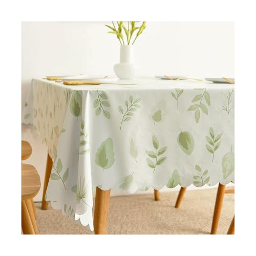 JUSKAQZYI abwaschbare tischdecke Frühlings Sommertischtuch 140 * 220 cm Rechteck-, Obst- und Pflanzenmuster -Tischdecke für Party -Picknick -Dekoration tischdecken von JUSKAQZYI