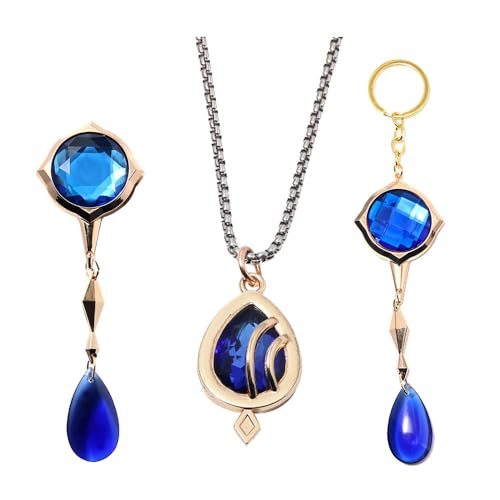 3 Gen Shin Furina Schlüsselanhänger Halskette Abzeichen Set Game Figuren Furina Cosplay Accessories Anhänger Kette Kostüm Jewellery 3 Gen Shin Furina Schlüsselanhänger Halskette Abzeichen Set Game Figuren Furina Cosplay Accessories Anhänger Kette Kostüm Jewellery von JUSONGKWCP