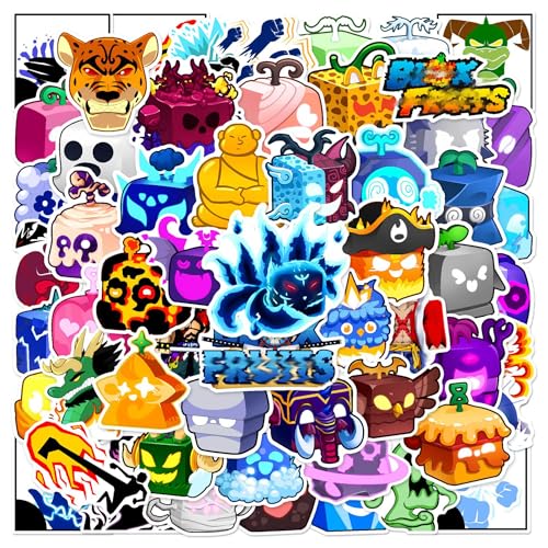 Fruit Blox Aufkleber, 60 Fruit Blox Figur Vinyl Wasserdichte Stickers Für Party, Wasserflasche Scrapbook Laptop Skateboard Computer Fruit Blox Aufkleber, 60 Fruit Blox Figur Vinyl Wasserdichte Stickers Für Party, Wasserflasche Scrapbook Laptop Skateboard Computer von JUSONGKWCP
