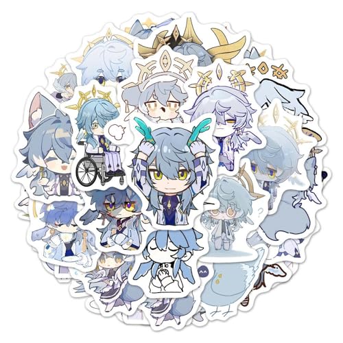 Honkais Stars Rail Aufkleber, 59 Pcs CuteSunday Figur Vinyl Wasserdichte Stickers Für Party, Wasserflasche Scrapbook Laptop Skateboard Computer Für Teens Studenten Honkais Stars Rail Aufkleber, 59 Pcs CuteSunday Figur Vinyl Wasserdichte Stickers Für Party, Wasserflasche Scrapbook Laptop Skateboard Computer Für Teens Studenten von JUSONGKWCP