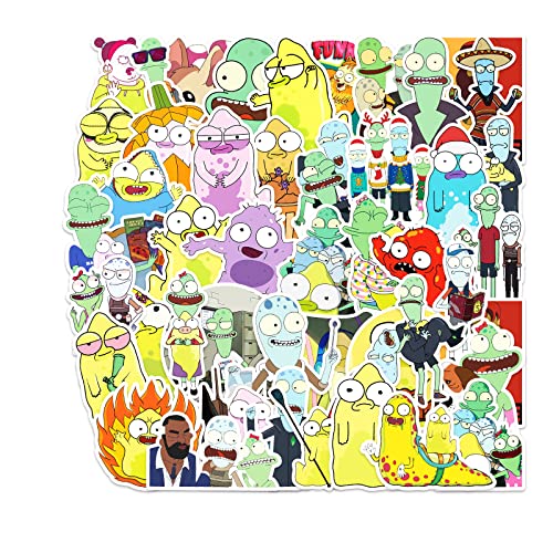 Solars Opposites Aufkleber, 50 Pcs Solars Opposites Pupa Figur Vinyl Wasserdichte DIY Stickers Für Party, Wasserflasche Scrapbook Laptop Skateboard Computer Für Teens Studenten von JUSONGKWCP