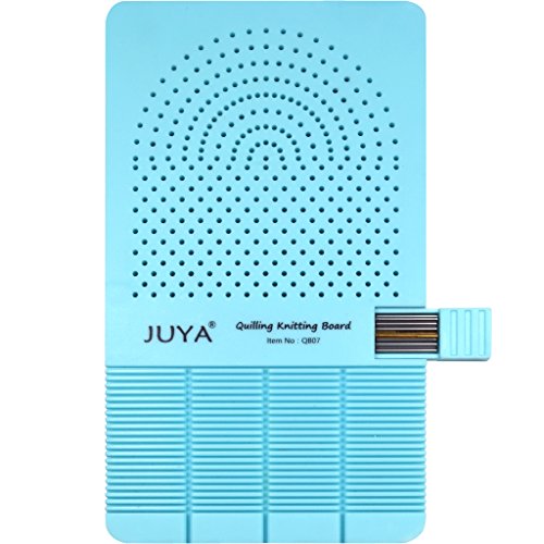 JUYA Quilling Strick Brett mit 2 Funktionen haben Sticks Aufbewahrung (Blau) von JUYA