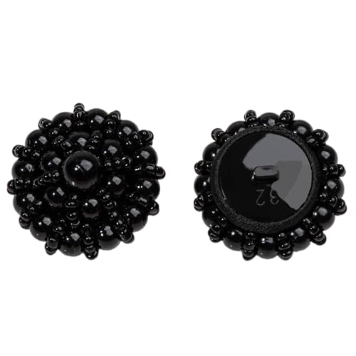 JUYAXIN Elegante Perlenknöpfe mit verbessertem Aussehen für verschiedene Outfits, Modedesigner, handgefertigte künstliche Schnallen JUYAXIN Elegante Perlenknöpfe mit verbessertem Aussehen für verschiedene Outfits, Modedesigner, handgefertigte künstliche Schnallen von JUYAXIN