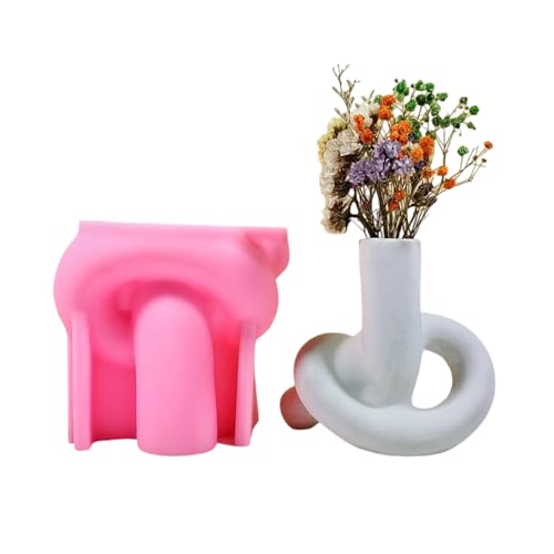 JUYAXIN Flexible Silikonform für Vasen, Bastelarbeiten, Silikonform für nordische inspirierte dekorative Blumenvasen JUYAXIN Flexible Silikonform für Vasen, Bastelarbeiten, Silikonform für nordische inspirierte dekorative Blumenvasen von JUYAXIN