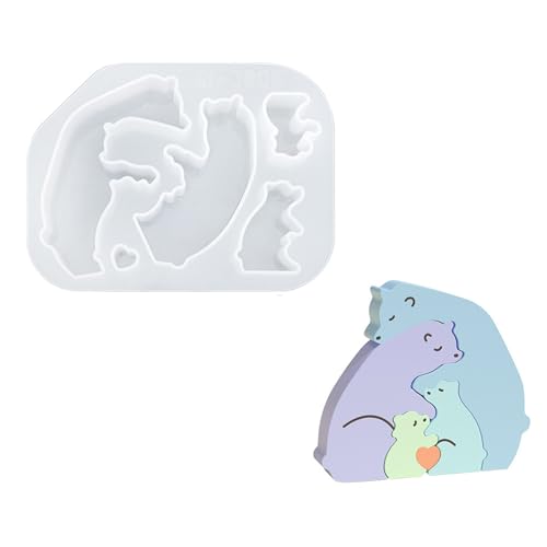 JUYAXIN Kerzen-Form, Silikon, Aromatherapie-Form, Tiere, die Liebe halten, Herz-Dekorationen, Form für handgefertigte Enthusiasten JUYAXIN Kerzen-Form, Silikon, Aromatherapie-Form, Tiere, die Liebe halten, Herz-Dekorationen, Form für handgefertigte Enthusiasten von JUYAXIN