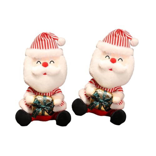 JUYAXIN Mehrzweck-Weihnachtsmann-Plüschpuppen, Plüschfigur mit Box, verleiht jeder Weihnachtsumgebung Charme JUYAXIN Mehrzweck-Weihnachtsmann-Plüschpuppen, Plüschfigur mit Box, verleiht jeder Weihnachtsumgebung Charme von JUYAXIN