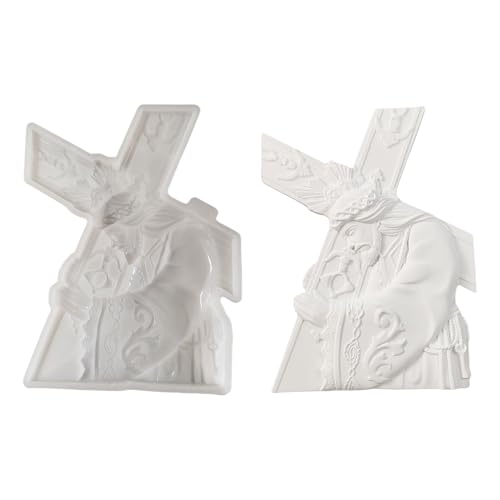 JUYAXIN Religiöse Tischdekoration, flexible Silikonform für handgefertigte Figuren, Ornamente, Schmuckwerkzeug JUYAXIN Religiöse Tischdekoration, flexible Silikonform für handgefertigte Figuren, Ornamente, Schmuckwerkzeug von JUYAXIN