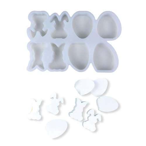JUYAXIN Silikonform für Ostern, Ornamente, Schmuckherstellung, Werkzeug für handgefertigte Schreibtischdekoration, Bastelbedarf JUYAXIN Silikonform für Ostern, Ornamente, Schmuckherstellung, Werkzeug für handgefertigte Schreibtischdekoration, Bastelbedarf von JUYAXIN