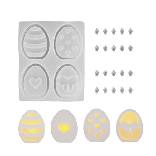 JUYAXIN Silikonform in Eierform für Epoxidharz-Gasten, Schmuck, Teller, Kerzenhalter, Zuhause, Aufbewahrung, Bastelprojekte, den täglichen Gebrauch JUYAXIN Silikonform in Eierform für Epoxidharz-Gasten, Schmuck, Teller, Kerzenhalter, Zuhause, Aufbewahrung, Bastelprojekte, den täglichen Gebrauch von JUYAXIN