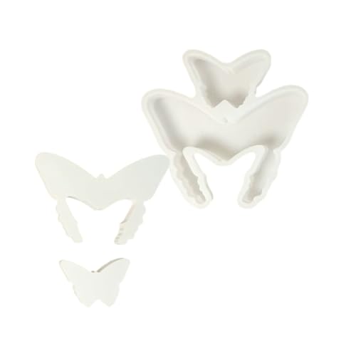 JUYAXIN Vielseitige Silikon-Form mit Schmetterlings-Ornamenten, ideal für Heimdekoration und Herstellung, geeignet für verschiedene Materialien von JUYAXIN