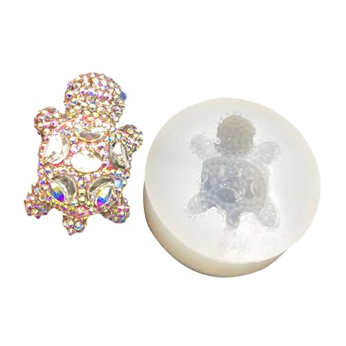 JUYAXIN Wiederverwendbare Silikonform mit Diamant-Schildkröten, flexible Silikonform, hervorragend zum Basteln von komplizierten Schildkröten-Designs, Ornamenten JUYAXIN Wiederverwendbare Silikonform mit Diamant-Schildkröten, flexible Silikonform, hervorragend zum Basteln von komplizierten Schildkröten-Designs, Ornamenten von JUYAXIN