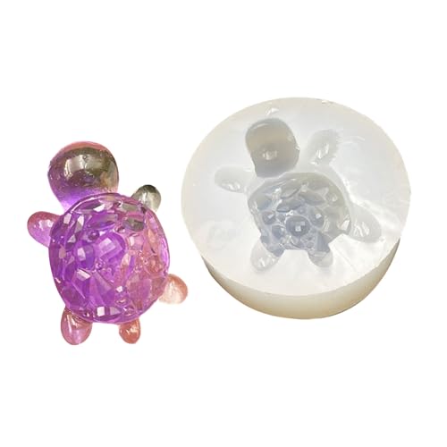 JUYAXIN Wiederverwendbare Silikonform mit Diamant-Schildkröten, flexible Silikonform, hervorragend zum Basteln von komplizierten Schildkröten-Designs, Ornamenten JUYAXIN Wiederverwendbare Silikonform mit Diamant-Schildkröten, flexible Silikonform, hervorragend zum Basteln von komplizierten Schildkröten-Designs, Ornamenten von JUYAXIN