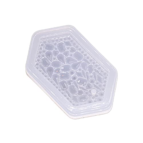 Silikonform für Schlüsselanhänger, Anhänger mit Loch, Kristall, Epoxidharz, Basteln, Schmuckherstellung Silikonform für Schlüsselanhänger, Anhänger mit Loch, Kristall, Epoxidharz, Basteln, Schmuckherstellung von JUYAXIN