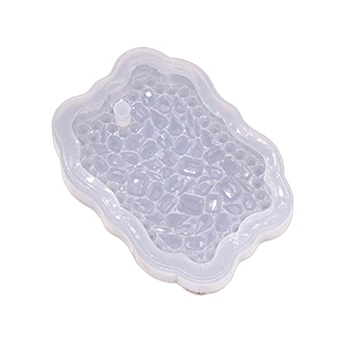 Silikonform für Schlüsselanhänger, Anhänger mit Loch, Kristall, Epoxidharz, Basteln, Schmuckherstellung Silikonform für Schlüsselanhänger, Anhänger mit Loch, Kristall, Epoxidharz, Basteln, Schmuckherstellung von JUYAXIN
