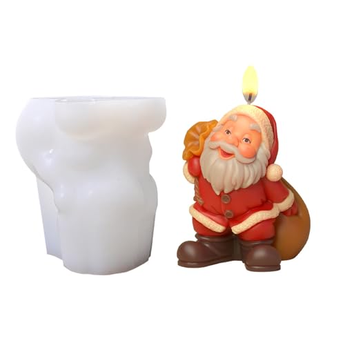 Weihnachtsmann-Formen, handgefertigte Gießformen, Weihnachts-Silikonformen, Epoxidharzformen, Gips, Weihnachtsmann-Guss, duftendes Weihnachts-Silikon Weihnachtsmann-Formen, handgefertigte Gießformen, Weihnachts-Silikonformen, Epoxidharzformen, Gips, Weihnachtsmann-Guss, duftendes Weihnachts-Silikon von JUYAXIN