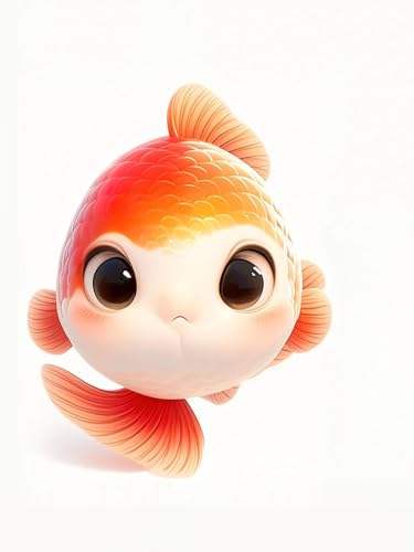 JUYIYUANFUZH Kreuzstich Set Vorgedruckt 11CT Cartoon-Goldfisch 1 Sticken FüR AnfäNger Hobby Erwachsene Basteln FüR Home Wall DéCor15.7 * 19.7In JUYIYUANFUZH Kreuzstich Set Vorgedruckt 11CT Cartoon-Goldfisch 1 Sticken FüR AnfäNger Hobby Erwachsene Basteln FüR Home Wall DéCor15.7 * 19.7In von JUYIYUANFUZH