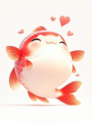 JUYIYUANFUZH Kreuzstich Set Vorgedruckt 11CT Cartoon-Goldfisch 7 Sticken FüR AnfäNger Hobby Erwachsene Basteln FüR Home Wall DéCor15.7 * 19.7In JUYIYUANFUZH Kreuzstich Set Vorgedruckt 11CT Cartoon-Goldfisch 7 Sticken FüR AnfäNger Hobby Erwachsene Basteln FüR Home Wall DéCor15.7 * 19.7In von JUYIYUANFUZH