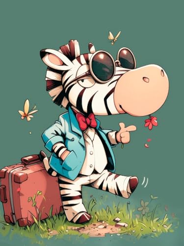JUYIYUANFUZH Kreuzstich Set Vorgedruckt 11CT Herr Zebra 6 Sticken FüR AnfäNger Hobby Erwachsene Basteln FüR Home Wall DéCor15.7 * 19.7In JUYIYUANFUZH Kreuzstich Set Vorgedruckt 11CT Herr Zebra 6 Sticken FüR AnfäNger Hobby Erwachsene Basteln FüR Home Wall DéCor15.7 * 19.7In von JUYIYUANFUZH