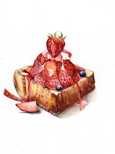 JUYIYUANFUZH Stickset Erwachsene Kreuzstich Stickpackungen Bilder 11CT Aquarell-Dessert 1 Kreuzstich Set FüR AnfäNger Basteln Erwachsene40×50Cm JUYIYUANFUZH Stickset Erwachsene Kreuzstich Stickpackungen Bilder 11CT Aquarell-Dessert 1 Kreuzstich Set FüR AnfäNger Basteln Erwachsene40×50Cm von JUYIYUANFUZH