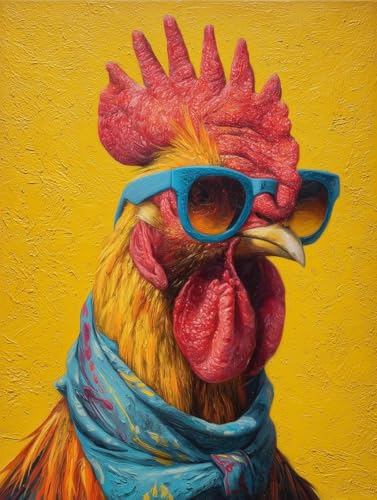 JUYIYUANFUZH Stickset Erwachsene Kreuzstich Stickpackungen Bilder 11CT Arbeitsplatz Huhn B Kreuzstich Set FüR AnfäNger Basteln Erwachsene40×50Cm JUYIYUANFUZH Stickset Erwachsene Kreuzstich Stickpackungen Bilder 11CT Arbeitsplatz Huhn B Kreuzstich Set FüR AnfäNger Basteln Erwachsene40×50Cm von JUYIYUANFUZH