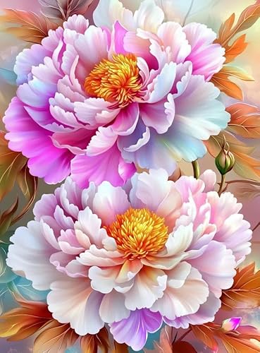 JUYIYUANFUZH Stickset Erwachsene Kreuzstich Stickpackungen Bilder 11CT BlüHende Blumen In FüLle B Kreuzstich Set FüR AnfäNger Basteln Erwachsene40×50Cm von JUYIYUANFUZH