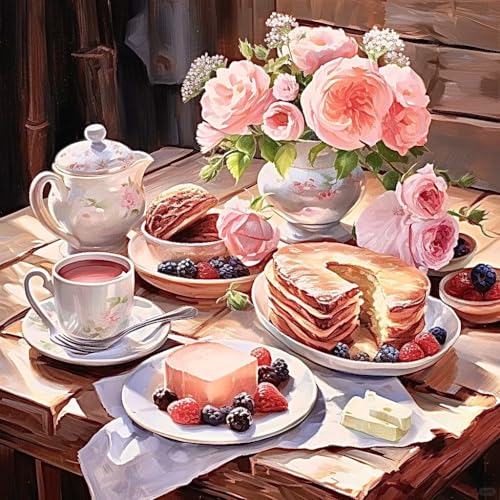 JUYIYUANFUZH Stickset Erwachsene Kreuzstich Stickpackungen Bilder 11CT Blumen Und FrüHstüCk 3 Kreuzstich Set FüR AnfäNger Basteln Erwachsene40×50Cm JUYIYUANFUZH Stickset Erwachsene Kreuzstich Stickpackungen Bilder 11CT Blumen Und FrüHstüCk 3 Kreuzstich Set FüR AnfäNger Basteln Erwachsene40×50Cm von JUYIYUANFUZH
