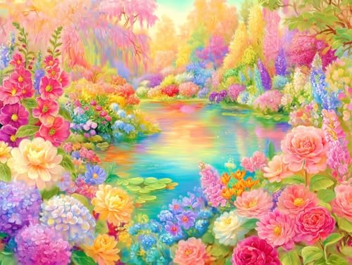 JUYIYUANFUZH Stickset Erwachsene Kreuzstich Stickpackungen Bilder 11CT Blumensprache FließEndes Licht B Kreuzstich Set FüR AnfäNger Basteln Erwachsene40×50Cm JUYIYUANFUZH Stickset Erwachsene Kreuzstich Stickpackungen Bilder 11CT Blumensprache FließEndes Licht B Kreuzstich Set FüR AnfäNger Basteln Erwachsene40×50Cm von JUYIYUANFUZH