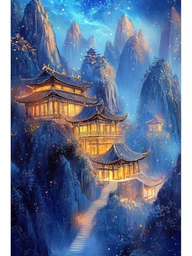 JUYIYUANFUZH Stickset Erwachsene Kreuzstich Stickpackungen Bilder 11CT Bunte Landschaft 3 Kreuzstich Set FüR AnfäNger Basteln Erwachsene40×50Cm JUYIYUANFUZH Stickset Erwachsene Kreuzstich Stickpackungen Bilder 11CT Bunte Landschaft 3 Kreuzstich Set FüR AnfäNger Basteln Erwachsene40×50Cm von JUYIYUANFUZH