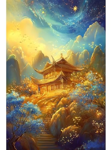 JUYIYUANFUZH Stickset Erwachsene Kreuzstich Stickpackungen Bilder 11CT Bunte Landschaft 5 Kreuzstich Set FüR AnfäNger Basteln Erwachsene40×50Cm JUYIYUANFUZH Stickset Erwachsene Kreuzstich Stickpackungen Bilder 11CT Bunte Landschaft 5 Kreuzstich Set FüR AnfäNger Basteln Erwachsene40×50Cm von JUYIYUANFUZH