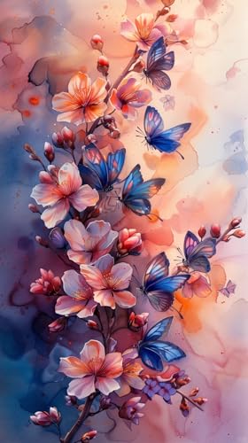 JUYIYUANFUZH Stickset Erwachsene Kreuzstich Stickpackungen Bilder 11CT Chinesischer Schmetterling liebt Blumen 1 Kreuzstich Set FüR AnfäNger Basteln Erwachsene40×50Cm JUYIYUANFUZH Stickset Erwachsene Kreuzstich Stickpackungen Bilder 11CT Chinesischer Schmetterling liebt Blumen 1 Kreuzstich Set FüR AnfäNger Basteln Erwachsene40×50Cm von JUYIYUANFUZH