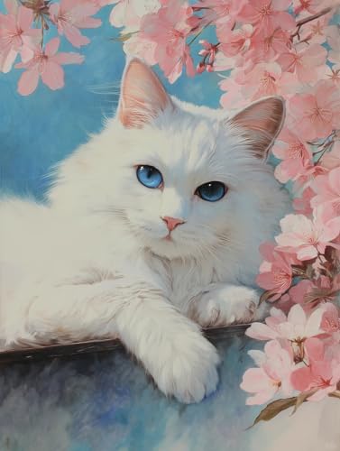 JUYIYUANFUZH Stickset Erwachsene Kreuzstich Stickpackungen Bilder 11CT Faule Katze Unter Dem Baum B Kreuzstich Set FüR AnfäNger Basteln Erwachsene40×50Cm JUYIYUANFUZH Stickset Erwachsene Kreuzstich Stickpackungen Bilder 11CT Faule Katze Unter Dem Baum B Kreuzstich Set FüR AnfäNger Basteln Erwachsene40×50Cm von JUYIYUANFUZH